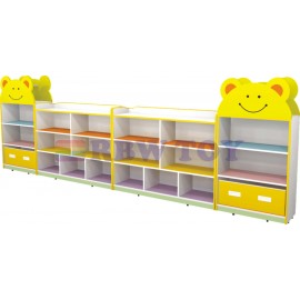 RBWTOYS Bee Shape Wooden Cabinet And Books Organizer RW-17514