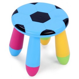 Kids Plastic Table with 4 stool set Multi color RW-17110