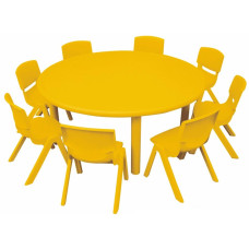 Heavy duty round design kids study table RW-17121 Heavy duty round design kids study table RW-17121