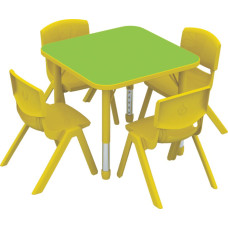 Kids wooden type study table Square shape table set RW-17137 Kids wooden type study table Square shape table set RW-17137