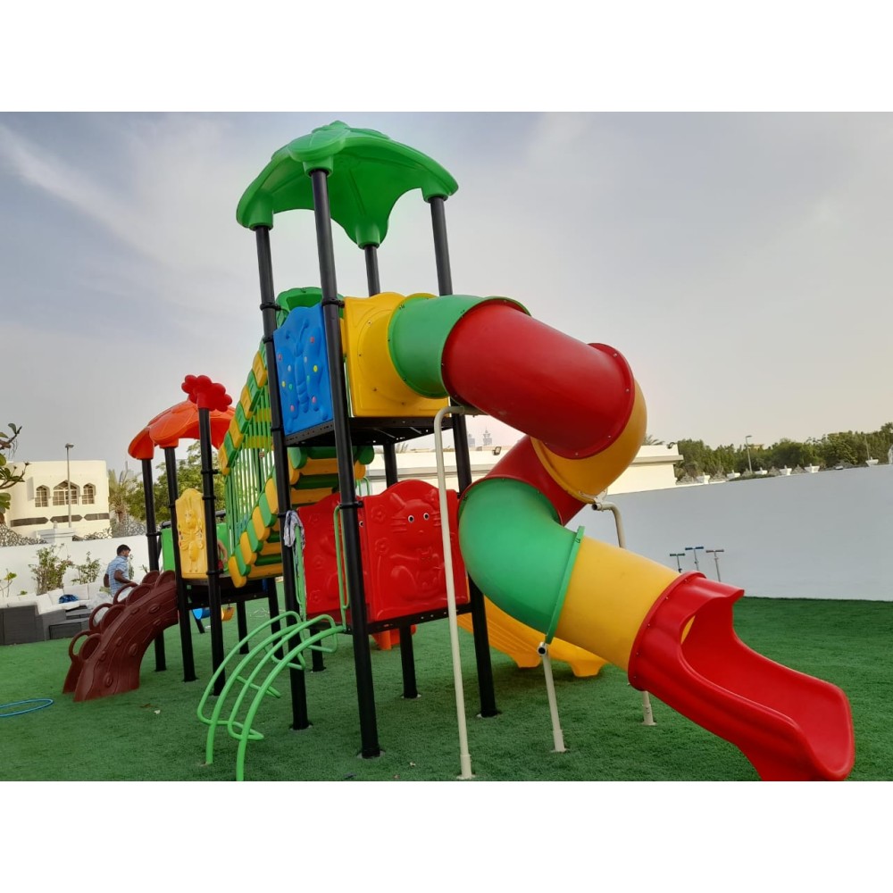 Kida outdoor Playcentre Slide and swing games RW-11013