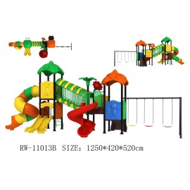 Kida outdoor Playcentre Slide and swing games RW-11013