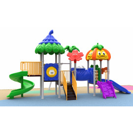 Kids toys duck and treeshape playground RW-11022