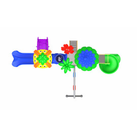 Kids toys duck and treeshape playground RW-11022