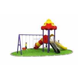 Children new playground swing slides set RW-11025