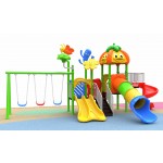 Children colourful large outdoor play ground RW-11026