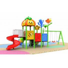 Children colourful large outdoor play ground RW-11026