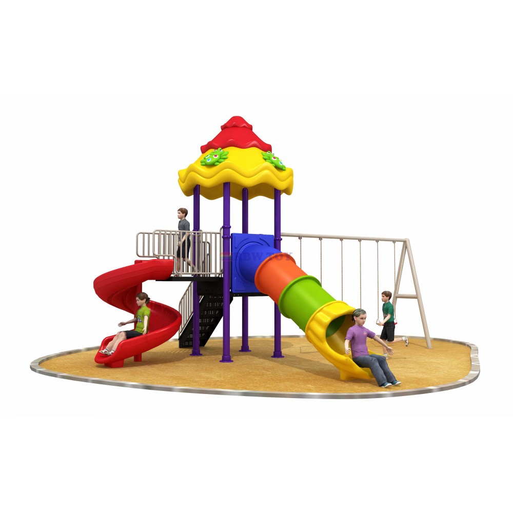 new slide swing outdoor playground RW-11035