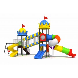 Kids Playground outdoor with tunnel RW-11039