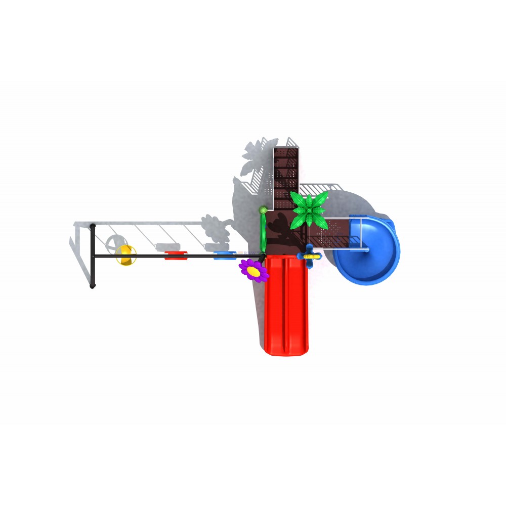 Outdoor Play ground colourfull toys RW-11046