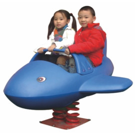 Kids whale spring rider blue colour RW-15205