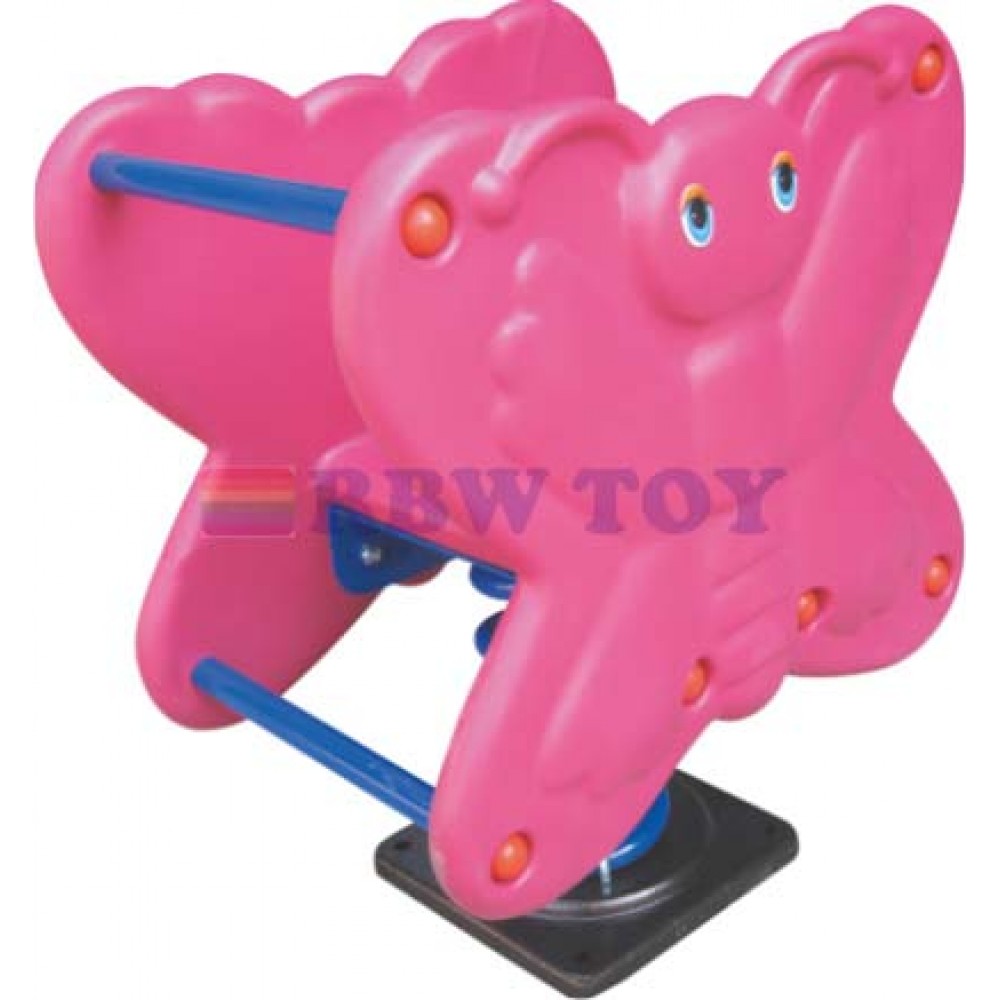 Kids Spring Rider Butterfly pink colour RW-15218