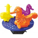 Kids Merry Go round Seahorse 3 Seat RW-15221