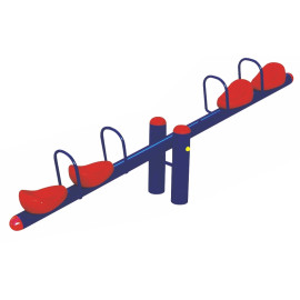 Children 4 Seat Seesaw outdoor play RW-15228