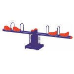 Kids Spring Rider 4 Seat seesaw RW-15231