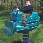 RBWTOY Kids rocking Seesaw bulldozer model RW-15242