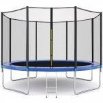 RBWTOYS 12ft Trampoline High Quality for Kids With Safety Enclosure Equipment RW-10066 Size 12 Feet