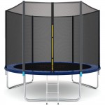 RBWTOYS 8ft Trampoline High Quality for Kids With Safety Enclosure Equipment RW-10066 Size 8 Feet