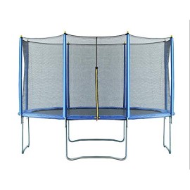 RBW TOYS Trampoline,Kids Trampoline Fitness Exercise Equipment Outdoor Garden Jump Bed Trampoline With Safety Enclosure 