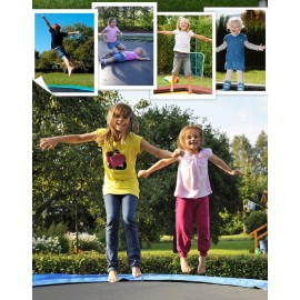 RBWTOYS 6ft Trampoline High Quality for Kids With Safety Enclosure Equipment RW-10066 Size 6 Feet