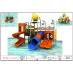 Children Water Play Ground 4 in 1 set RW-11088