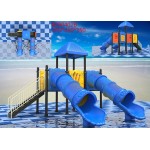 Water Pool outdoor slide set RW-11091