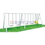 Kids Outdoor Swing set 5 seats outdoor play RW-13112