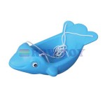 Kids fish shape seat Blue Color RW-13127B