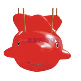 Kids fish shape seat Red Color RW-13127R