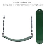 Heavy Duty Swing seat Green Color Set with Chain RW-13137BG