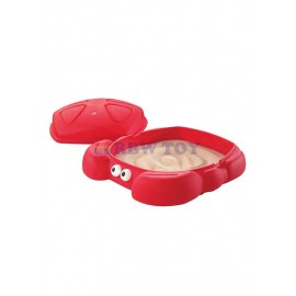 Crab Shape Sand pit for kids Red Color RW-16639R