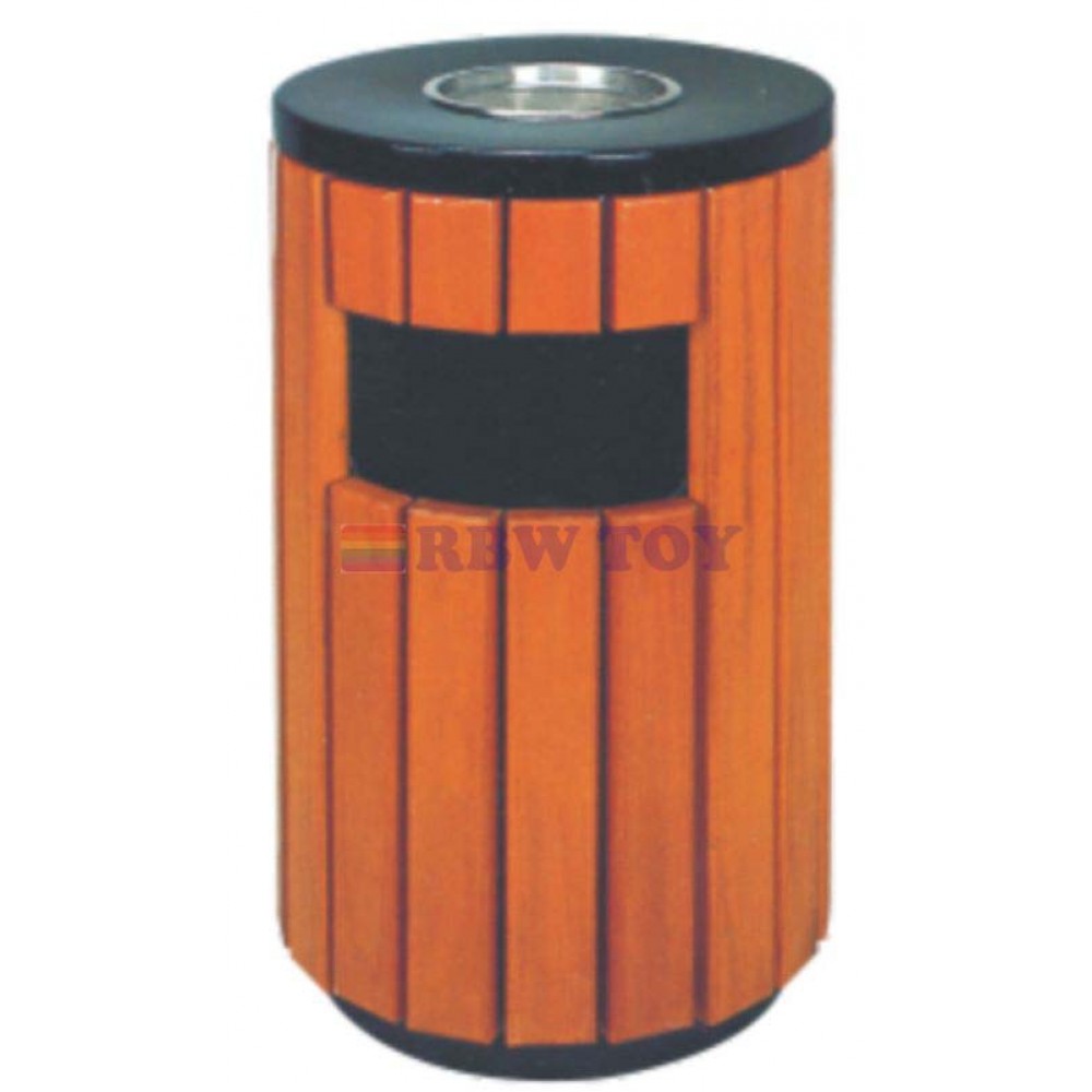 Trash Bin Wood Model RW-17543