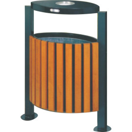 Trash Bin Wood Model RW-17544 Trash Bin Wood Model RW-17544