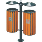 Trash Bin Wood Model RW-17546