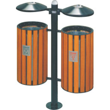 Trash Bin Wood Model RW-17546 Trash Bin Wood Model RW-17546