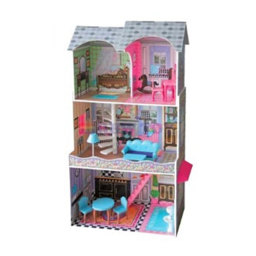 Wooden Doll House RW-17566