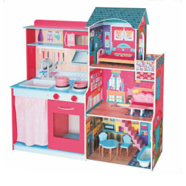 Wooden Doll House RW-17572