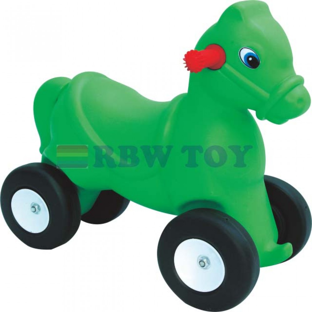 Plastic deals riding horse