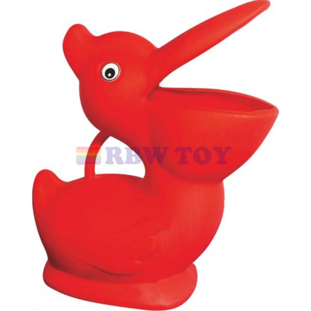 Duck shape plastic dustbin for kids RW-16365