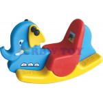 Elephent shape rocking seesaw multicolour RW-16367