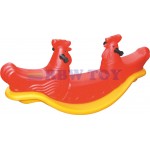 Rocking seesaw plastic cock shape for kids RW-16377