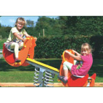 New style Deer shape rocking seesaw 2 seat for kids RW-16387