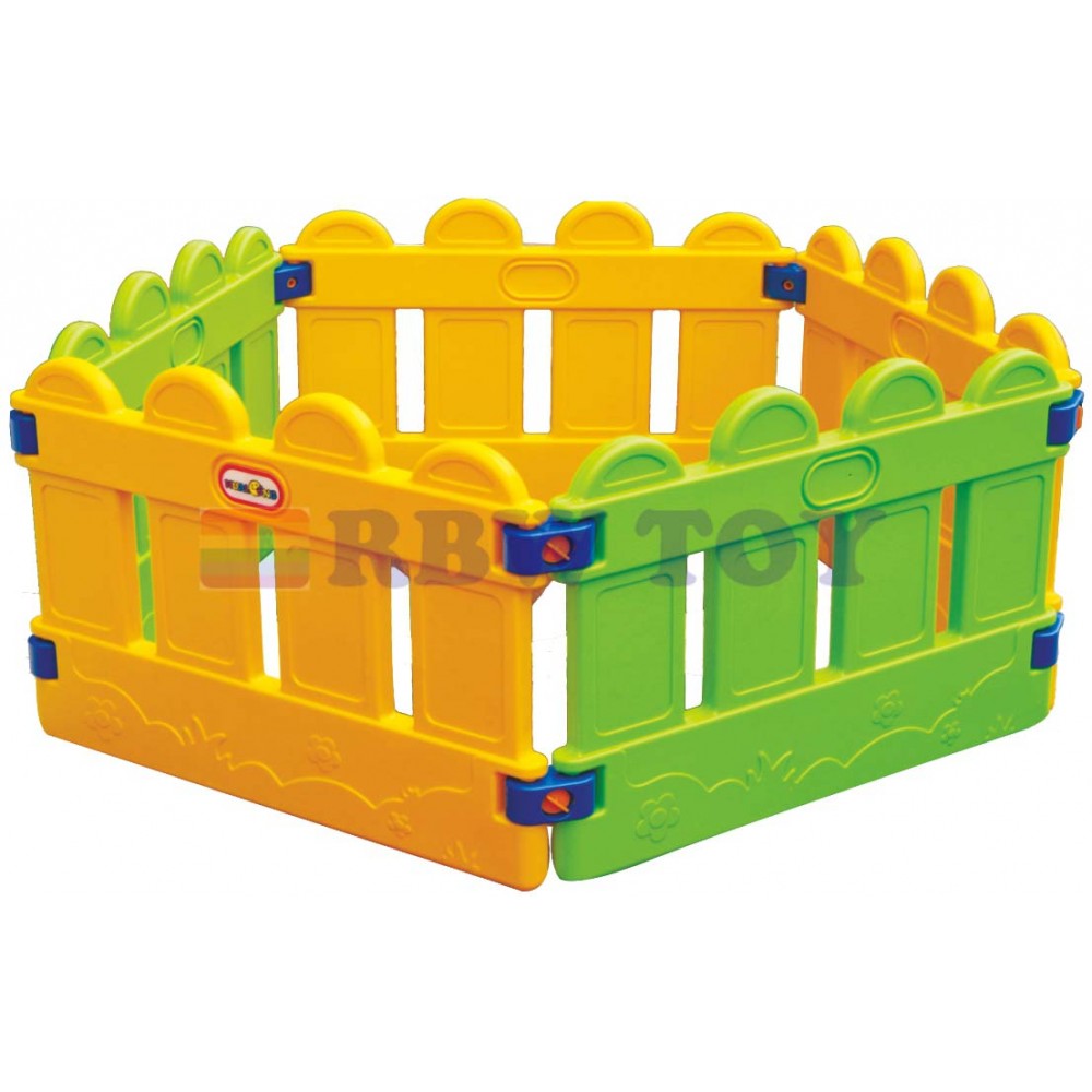 Rainbow Toys Toddler Fence Playpen RW-16328