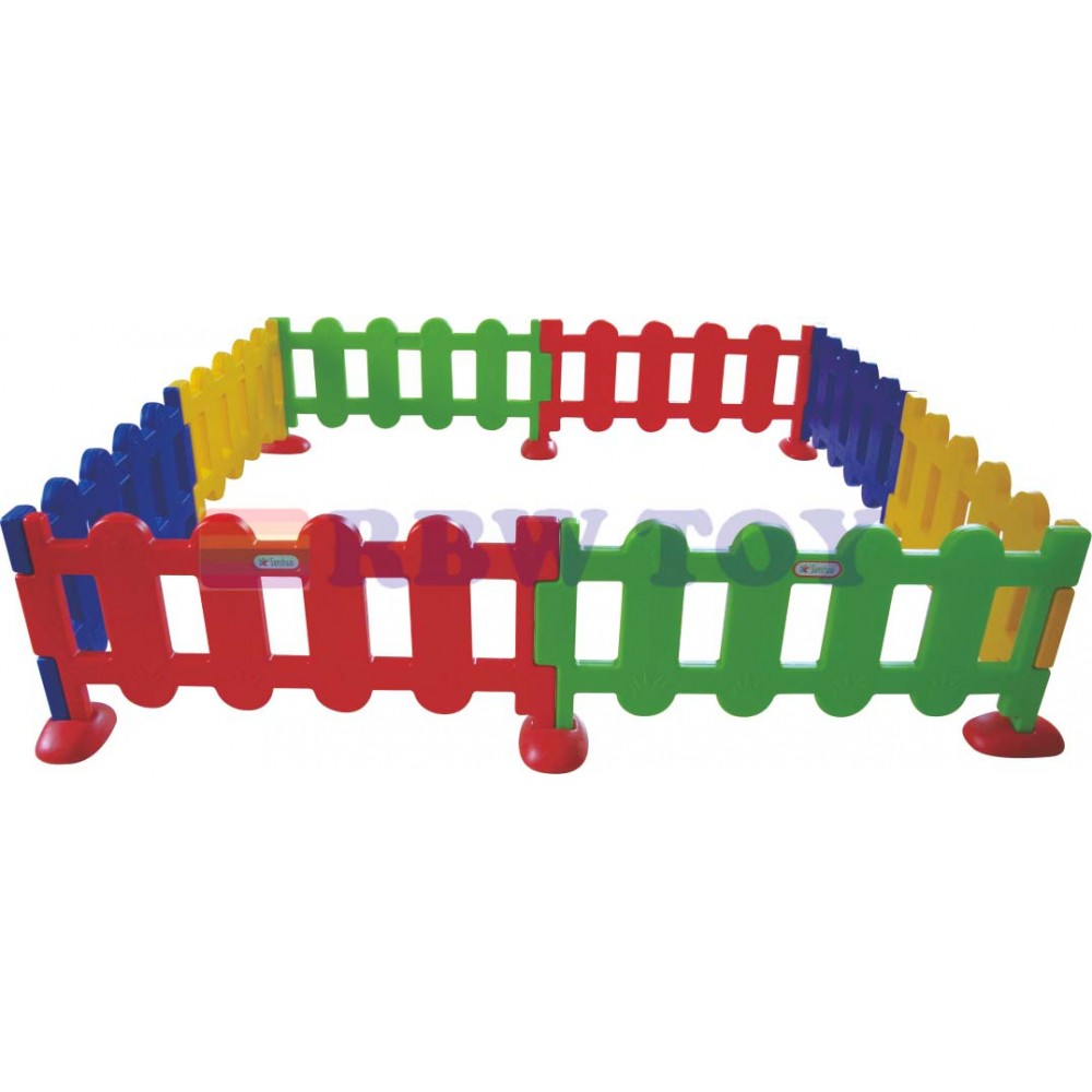 Baby Plastic Fence and playfence multi colour RW-16335