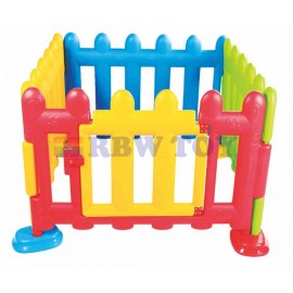 RBWTOYS Kids Multi Color Playpen fence 4meter RW-16411