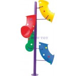 Children basket ball iorn stand 4 in1 outdoor play RW-16619
