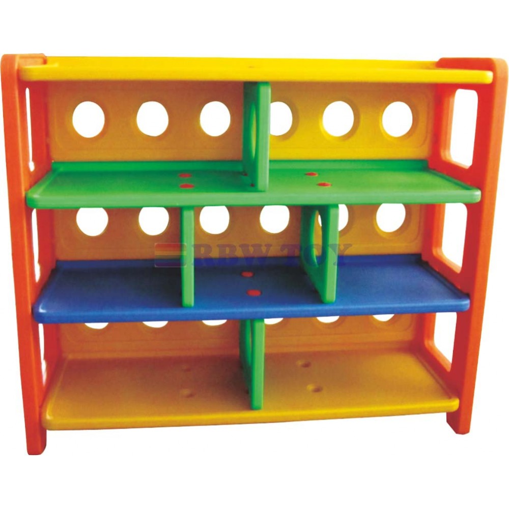 Plastic book shelf for kids RW-16626