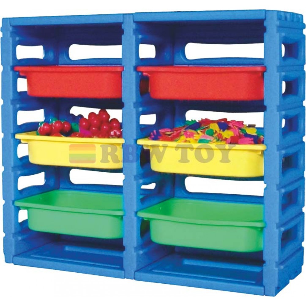 Multi colour kid toy organizer RW-16631