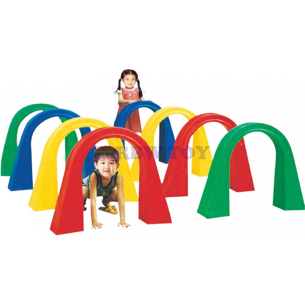 Kids plastic tunnel game RW-16635