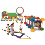 Kids plastic balancing multi game set RW-16636
